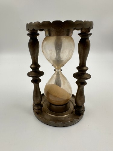 Messing sanduhr art deco ca - art,