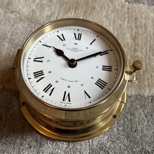 Wempe ships bell - ships, glasenuhr