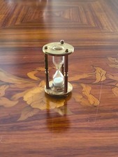 Alte kleine Messing Sanduhr