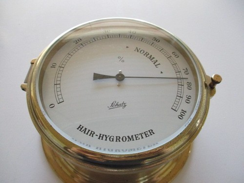 Schatz hair hygrometer messing - schatz,