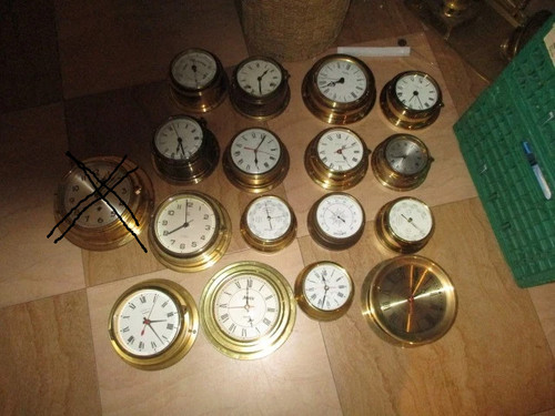 Schiffsuhren und barometer - 16,